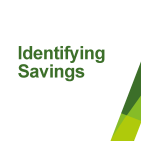 Identifying savings proposal logo