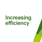 Increasing efficiency proposal logo