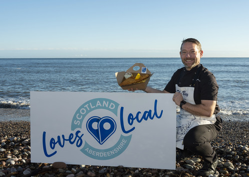 Calum Richardson, owner of the Bay Fish and Chips