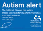 Autism Alert Card