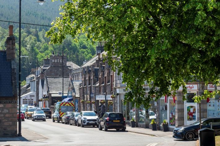Ballater village high street