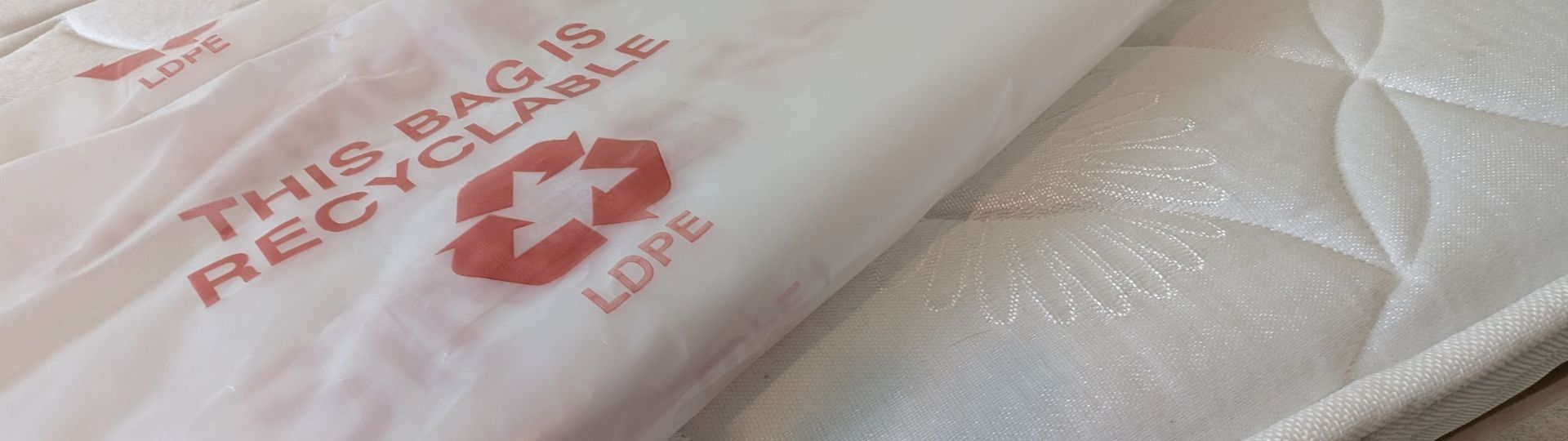 A mattress reuse bag and mattress.